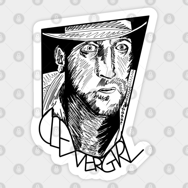 Jurassic Park Robert Muldoon Park Ranger Sticker by Jamie Collins